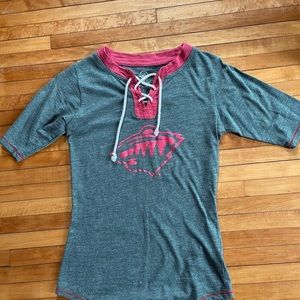 Minnesota Wild Jersey Style T-Shirt